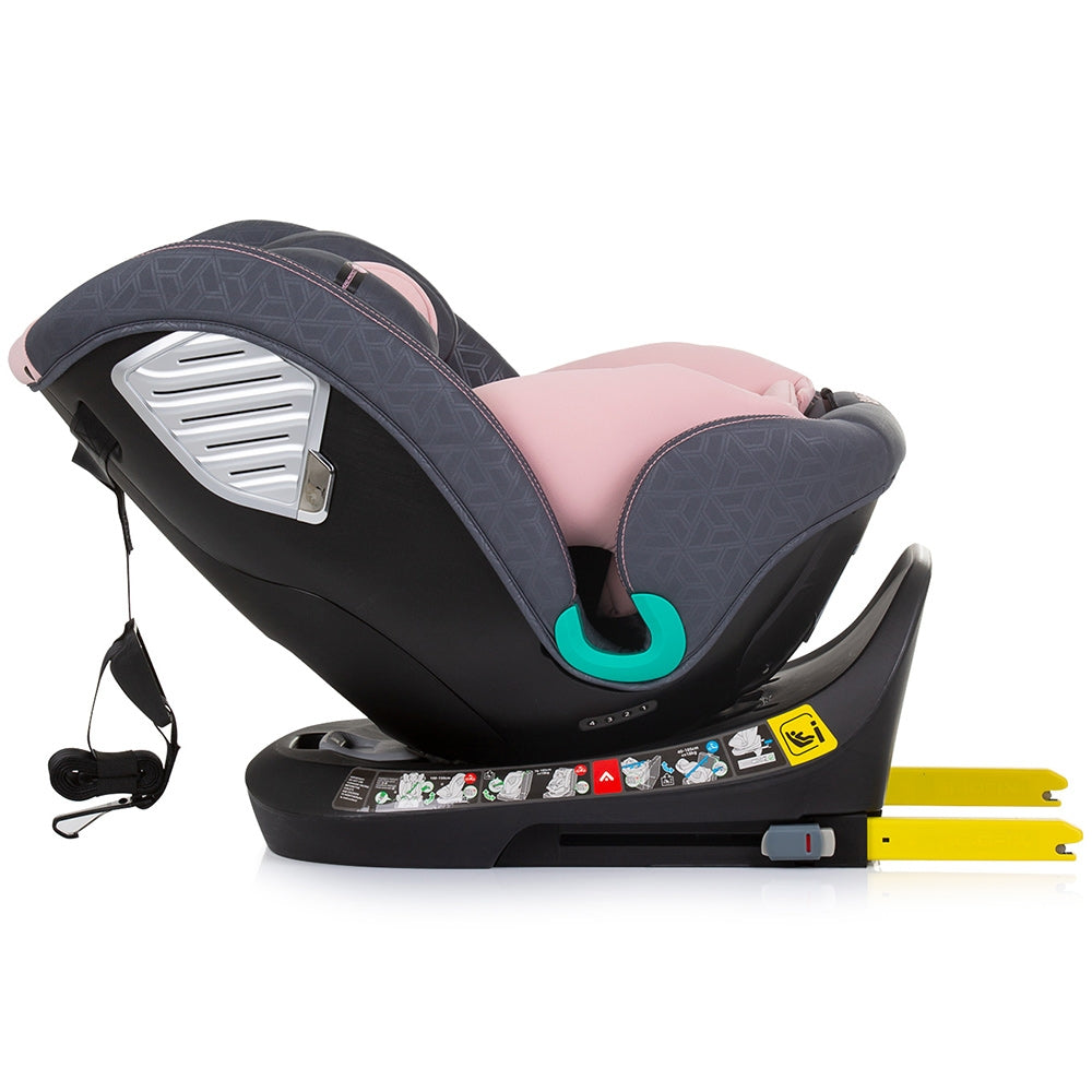 Scaun auto Chipolino Supreme I-Size 40-150 cm cu sistem Isofix flamingo - gogobaby.ro