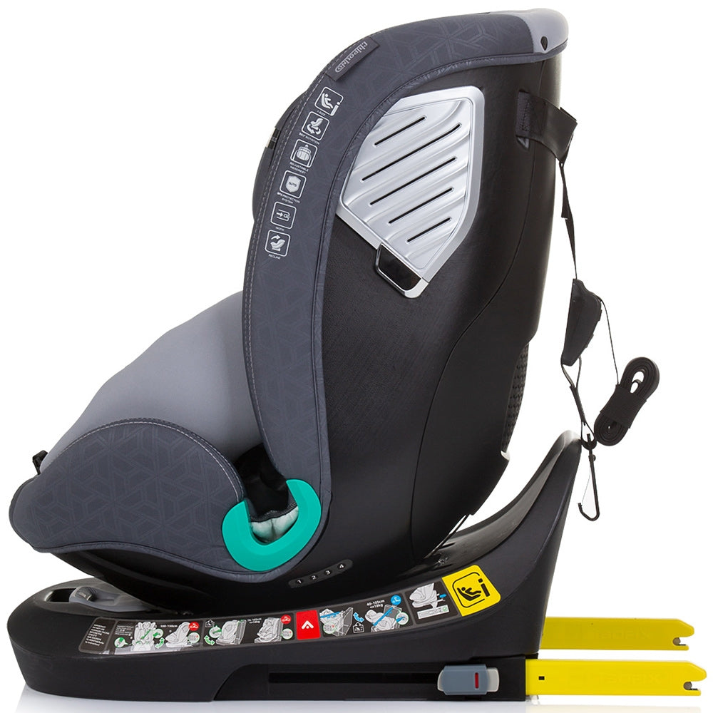 Scaun auto Chipolino Supreme I-Size 40-150 cm cu sistem Isofix granite - gogobaby.ro