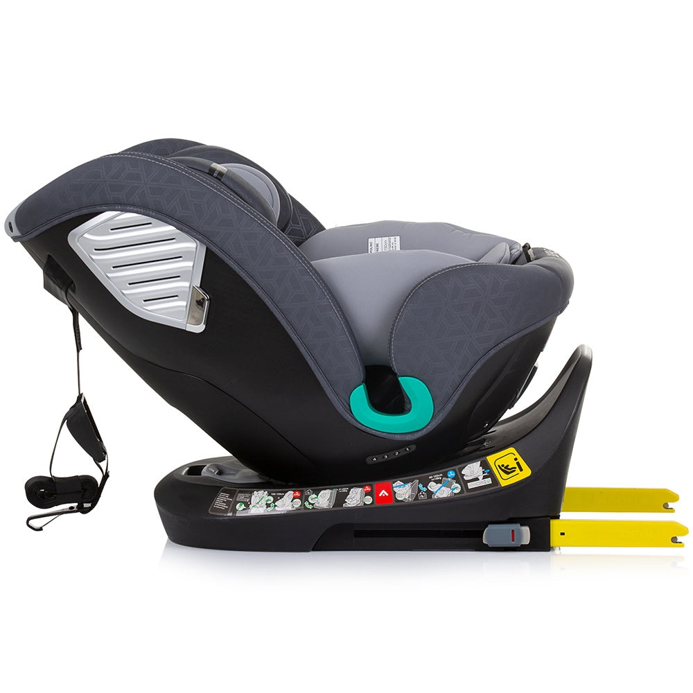 Scaun auto Chipolino Supreme I-Size 40-150 cm cu sistem Isofix granite - gogobaby.ro