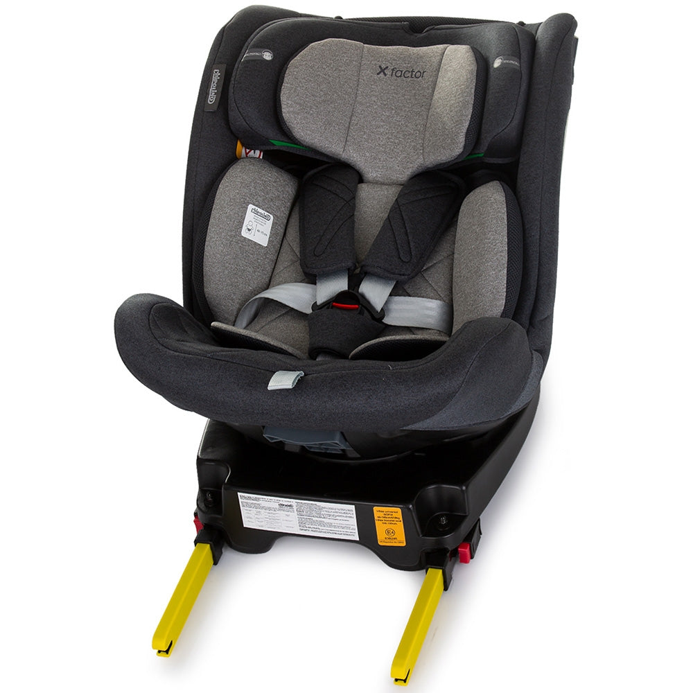 Scaun auto Chipolino X Factor I-Size 40-150 cm granite cu sistem Isofix - gogobaby.ro