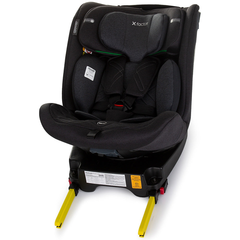 Scaun auto Chipolino X Factor I-Size 40-150 cm obsidian cu sistem Isofix - gogobaby.ro