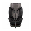 Scaun auto, FreeON, Sierra, Pentru copii, I-size, Nastere - 150 Cm, Rotire 360° grade, Tehnologie Isofix I-Size, Top Tether, Spatar reglabil, Conform cu ECE R129, Black Grey