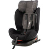 Scaun auto, FreeON, Sierra, Pentru copii, I-size, Nastere - 150 Cm, Rotire 360° grade, Tehnologie Isofix I-Size, Top Tether, Spatar reglabil, Conform cu ECE R129, Black Grey