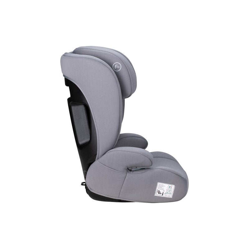 Scaun auto, FreeON, Vega, I-Size, Grupa 2/3, 100-150 cm, 4-12 ani, Cu husa detasabila, Cu cotiere, Cu tetiera reglabila 14 pozitii, Conform cu standardul european de securitate ECE R129, Gri - gogobaby.ro