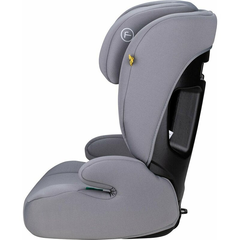 Scaun auto, FreeON, Vega, I-Size, Grupa 2/3, 100-150 cm, 4-12 ani, Cu husa detasabila, Cu cotiere, Cu tetiera reglabila 14 pozitii, Conform cu standardul european de securitate ECE R129, Gri - gogobaby.ro