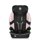Scaun auto i-Size, Lionelo, Billy , 76 - 150 cm, 1/2/3, Isofix + top tether, Tetiera reglabila in 10 pozitii, Insertie ergonomica, Tapiterie lavabila, Testat la impact, Baza lata, Conform cu R129, Roz
