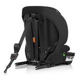Scaun auto i-Size, Lionelo, Billy , 76 -150 cm, 1/2/3, Isofix + top tether, Tetiera reglabila in 10 pozitii, Insertie ergonomica, Tapiterie lavabila, Testat la impact, Baza lata, Conform cu R129, Negru/Gri