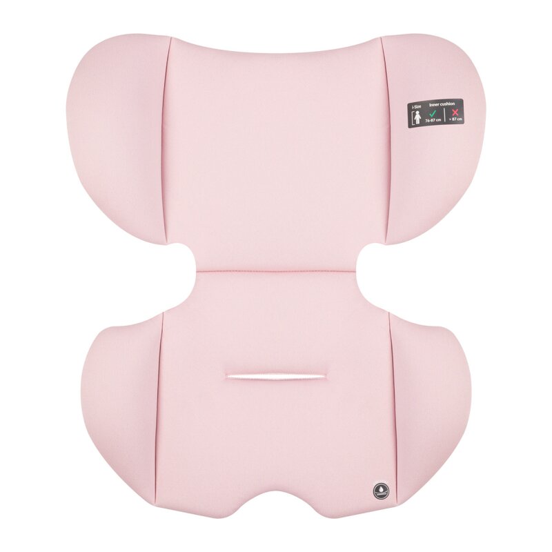 Scaun auto i-Size, Lionelo, Billy , 76 - 150 cm, 1/2/3, Isofix + top tether, Tetiera reglabila in 10 pozitii, Insertie ergonomica, Tapiterie lavabila, Testat la impact, Baza lata, Conform cu R129, Roz
