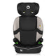 Scaun auto i-Size, Lionelo, Billy , 76 - 150 cm, 1/2/3, Isofix + top tether, Tetiera reglabila in 10 pozitii, Insertie ergonomica, Tapiterie lavabila, Testat la impact, Baza lata, Conform cu R129, Bej