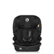 Scaun auto i-Size, Lionelo, Billy , 76 - 150 cm, 1/2/3, Isofix + top tether, Tetiera reglabila in 10 pozitii, Insertie ergonomica, Tapiterie lavabila, Testat la impact, Baza lata, Conform cu R129, Negru