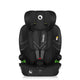 Scaun auto i-Size, Lionelo, Levi Fix, 76 - 150 cm, 1/2/3, ISOFIX + Top Tether, Tetiera reglabila in 10 pozitii, Insertie ergonomica Dri-Seat, Tapiterie lavabila, Testat la impact, Baza lata, Cotiere practice, Conform cu R129, Negru