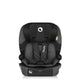 Scaun auto i-Size, Lionelo, Levi Fix, 76 - 150 cm, 1/2/3, ISOFIX + Top Tether, Tetiera reglabila in 10 pozitii, Insertie ergonomica Dri-Seat, Tapiterie lavabila, Testat la impact, Baza lata, Cotiere practice, Conform cu R129, Negru/Gri
