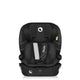 Scaun auto i-Size, Lionelo, Levi Fix, 76 - 150 cm, 1/2/3, ISOFIX + Top Tether, Tetiera reglabila in 10 pozitii, Insertie ergonomica Dri-Seat, Tapiterie lavabila, Testat la impact, Baza lata, Cotiere practice, Conform cu R129, Negru
