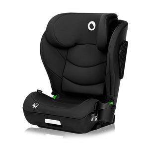 Scaun auto i-Size, Lionelo, Neal, Spatar reglabil in 4 pozitii, Tetiera in 10 pozitii, Suport sticla inclus, 15-36 Kg, 100-150 cm, Cu Isofix, Conform ECE R129, Negru