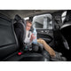 Scaun auto i-Size, Lionelo, Neal, Spatar reglabil in 4 pozitii, Tetiera in 10 pozitii, Suport sticla inclus, 15-36 Kg, 100-150 cm, Cu Isofix, Conform ECE R129, Negru