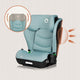 Scaun auto i-Size, Lionelo, Neal, Spatar reglabil in 4 pozitii, Tetiera in 10 pozitii, Suport sticla inclus, 15-36 Kg, 100-150 cm, Cu Isofix, Conform ECE R129, Verde Turquoise