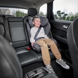 Scaun auto i-Size, Lionelo, Neal, Spatar reglabil in 4 pozitii, Tetiera in 10 pozitii, Suport sticla inclus, 15-36 Kg, 100-150 cm, Cu Isofix, Conform ECE R129, Verde Turquoise