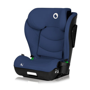 Scaun auto i-Size, Lionelo, Neal, Spatar reglabil in 4 pozitii, Tetiera in 10 pozitii, Suport sticla inclus, 15-36 Kg, 100-150 cm, Cu Isofix, Conform ECE R129, Albastru