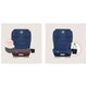 Scaun auto i-Size, Lionelo, Neal, Spatar reglabil in 4 pozitii, Tetiera in 10 pozitii, Suport sticla inclus, 15-36 Kg, 100-150 cm, Cu Isofix, Conform ECE R129, Albastru