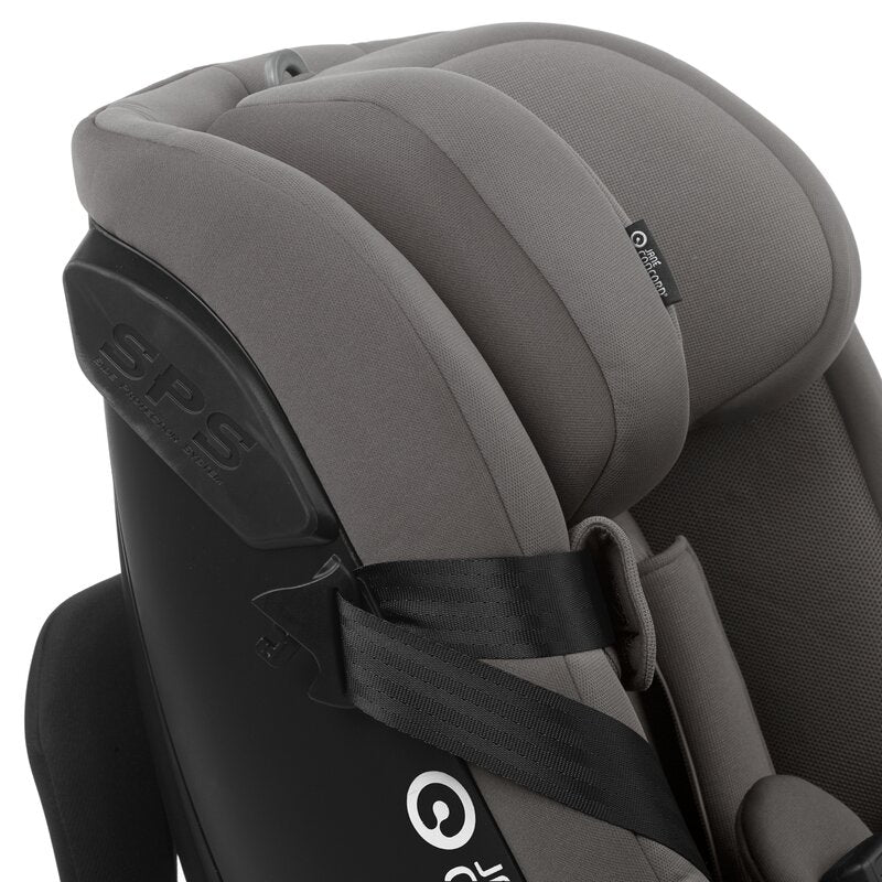Scaun auto, Jane, Iflow I-Size, Rotire 360 grade, 40 - 105 cm, Cu Isofix si picior stabilizator, Protectie superioara in caz de impact lateral - SPS, Conform cu standardul european de securitate ECE R129, Matt Gray - gogobaby.ro