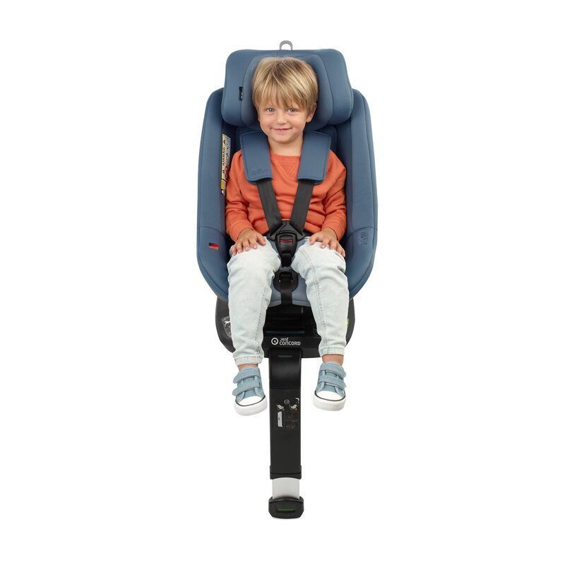 Scaun auto, Jane, Iflow I-Size, Rotire 360 grade, 40 - 105 cm, Cu Isofix si picior stabilizator, Protectie superioara in caz de impact lateral - SPS, Conform cu standardul european de securitate ECE R129, Matt Black - gogobaby.ro