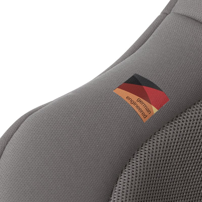 Scaun auto, Jane, Iflow I-Size, Rotire 360 grade, 40 - 105 cm, Cu Isofix si picior stabilizator, Protectie superioara in caz de impact lateral - SPS, Conform cu standardul european de securitate ECE R129, Matt Gray - gogobaby.ro