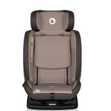 Scaun auto, Lionelo, Aart i-Size, Cu spatar inclinabil in 4 pozitii, Cu tetiera reglabila in 13 pozitii, 0-36 Kg, 40-150 cm, Cu centura siguranta in 3 puncte, Conform cu ECE R129/03, Bej