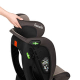 Scaun auto, Lionelo, Aart i-Size, Cu spatar inclinabil in 4 pozitii, Cu tetiera reglabila in 13 pozitii, 0-36 Kg, 40-150 cm, Cu centura siguranta in 3 puncte, Conform cu ECE R129/03, Bej