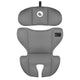 Scaun auto, Lionelo, Aart i-Size, Cu spatar inclinabil in 4 pozitii, Cu tetiera reglabila in 13 pozitii, 0-36 Kg, 40-150 cm, Cu centura siguranta in 3 puncte, Conform cu ECE R129/03, Gri