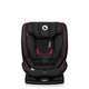 Scaun auto, Lionelo, Aart i-Size, Cu spatar inclinabil in 4 pozitii, Cu tetiera reglabila in 13 pozitii, 0-36 Kg, 40-150 cm, Cu centura siguranta in 3 puncte, Conform cu ECE R129/03, Negru/Rosu