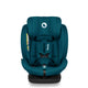 Scaun auto, Lionelo, Bastiaan i-Size, 4 in 1, Protectie laterala, Cu spatar inclinabil in 4 pozitii, Cu tetiera reglabila in 7 pozitii, Rotire 360 grade, Top Tether, 0-36 Kg, 40-150 cm, Cu Isofix, Conform cu ECE R129/03, Albastru Indigo
