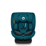 Scaun auto, Lionelo, Bastiaan i-Size, 4 in 1, Protectie laterala, Cu spatar inclinabil in 4 pozitii, Cu tetiera reglabila in 7 pozitii, Rotire 360 grade, Top Tether, 0-36 Kg, 40-150 cm, Cu Isofix, Conform cu ECE R129/03, Albastru Indigo