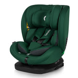 Scaun auto, Lionelo, Bastiaan i-Size, 4 in 1, Protectie laterala, Cu spatar inclinabil in 4 pozitii, Cu tetiera reglabila in 7 pozitii, Rotire 360 grade, Top Tether, 0-36 Kg, 40-150 cm, Cu Isofix, Conform cu ECE R129/03, Verde
