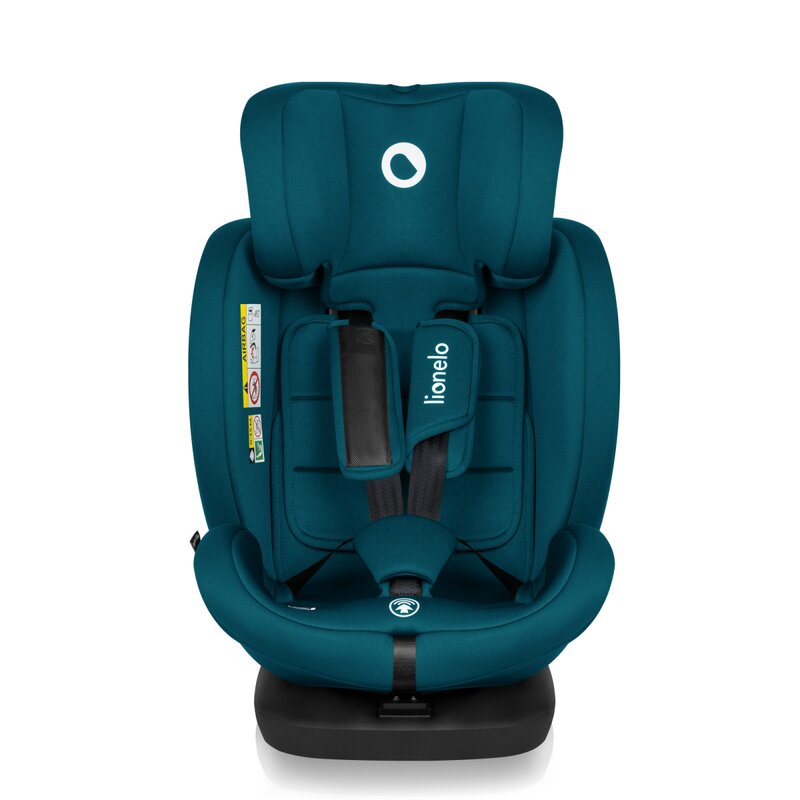 Scaun auto, Lionelo, Bastiaan i-Size, 4 in 1, Protectie laterala, Cu spatar inclinabil in 4 pozitii, Cu tetiera reglabila in 7 pozitii, Rotire 360 grade, Top Tether, 0-36 Kg, 40-150 cm, Cu Isofix, Conform cu ECE R129/03, Albastru Indigo