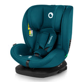 Scaun auto, Lionelo, Bastiaan i-Size, 4 in 1, Protectie laterala, Cu spatar inclinabil in 4 pozitii, Cu tetiera reglabila in 7 pozitii, Rotire 360 grade, Top Tether, 0-36 Kg, 40-150 cm, Cu Isofix, Conform cu ECE R129/03, Albastru Indigo