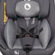 Scaun auto, Lionelo, Bastiaan One i-Size, 4 in 1, Protectie laterala, Cu spatar inclinabil in 4 pozitii, Cu tetiera reglabila in 13 pozitii, Rotire 360 grade, Top Tether, 0-36 Kg, 40-150 cm, Cu Isofix, Conform cu ECE R129, Gri