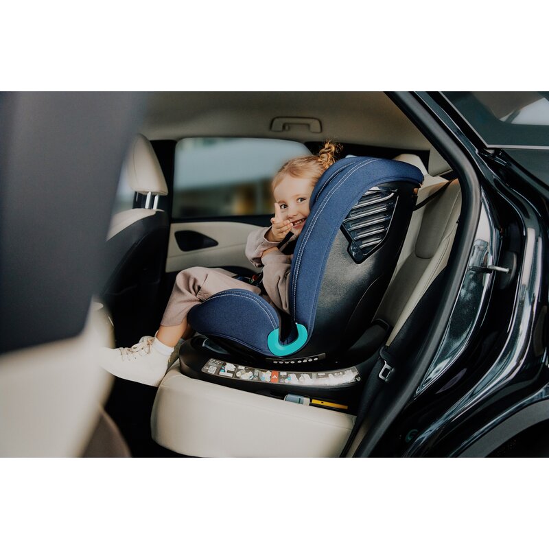 Scaun auto, Lionelo, Bastiaan One i-Size, 4 in 1, Protectie laterala, Cu spatar inclinabil in 4 pozitii, Cu tetiera reglabila in 13 pozitii, Rotire 360 grade, Top Tether, 0-36 Kg, 40-150 cm, Cu Isofix, Conform cu ECE R129, Bej - gogobaby.ro