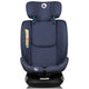 Scaun auto, Lionelo, Bastiaan One i-Size, 4 in 1, Protectie laterala, Cu spatar inclinabil in 4 pozitii, Cu tetiera reglabila in 13 pozitii, Rotire 360 grade, Top Tether, 0-36 Kg, 40-150 cm, Cu Isofix, Conform cu ECE R129, Albastru
