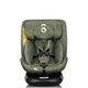 Scaun auto, Lionelo, Bastiaan One i-Size, 4 in 1, Protectie laterala, Cu spatar inclinabil in 4 pozitii, Cu tetiera reglabila in 13 pozitii, Rotire 360 grade, Top Tether, 0-36 Kg, 40-150 cm, Cu Isofix, Conform cu ECE R129, Verde