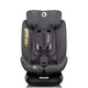 Scaun auto, Lionelo, Bastiaan One i-Size, 4 in 1, Protectie laterala, Cu spatar inclinabil in 4 pozitii, Cu tetiera reglabila in 13 pozitii, Rotire 360 grade, Top Tether, 0-36 Kg, 40-150 cm, Cu Isofix, Conform cu ECE R129, Roz