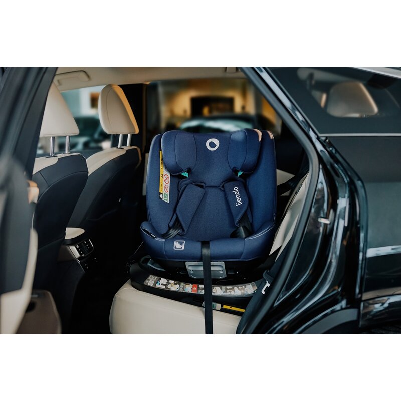 Scaun auto, Lionelo, Bastiaan One i-Size, 4 in 1, Protectie laterala, Cu spatar inclinabil in 4 pozitii, Cu tetiera reglabila in 13 pozitii, Rotire 360 grade, Top Tether, 0-36 Kg, 40-150 cm, Cu Isofix, Conform cu ECE R129, Bej - gogobaby.ro