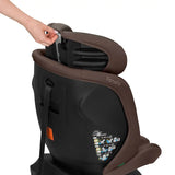 Scaun auto, Lionelo, Bastiaan Plus i-Size, 4 in 1, Protectie laterala, Cu spatar inclinabil in 6 pozitii, Cu tetiera reglabila in 12 pozitii, Rotire 360 grade, Top Tether, 0-36 Kg, 40-150 cm, Cu Isofix, Conform cu R129/04, Beige Choco