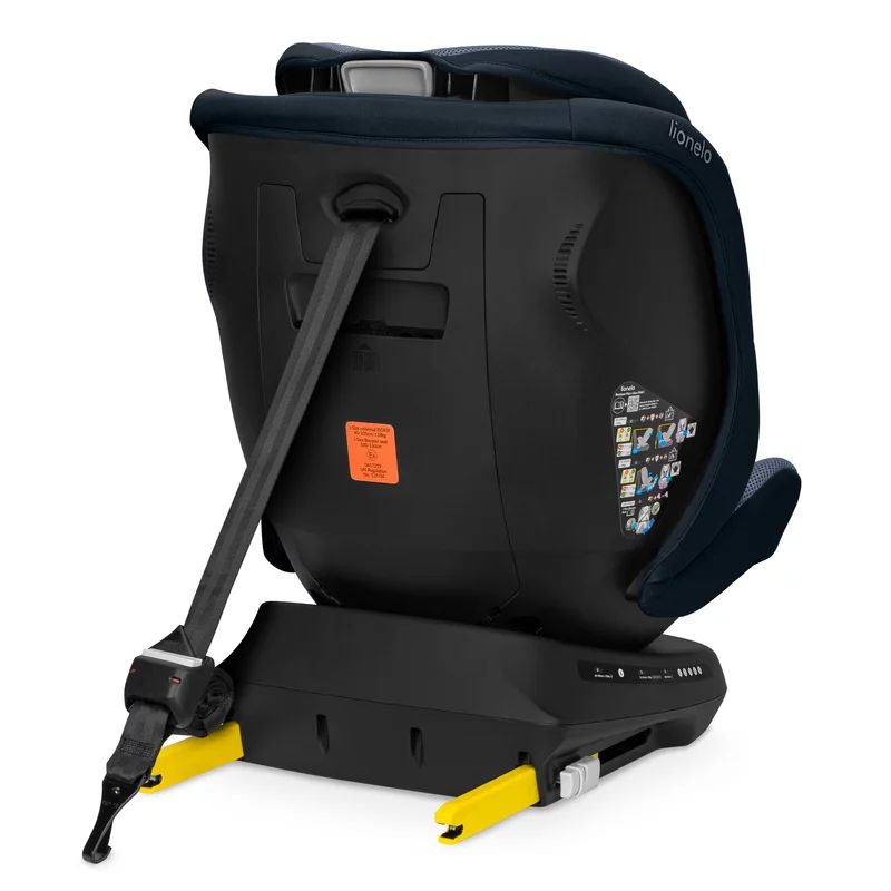 Scaun auto, Lionelo, Bastiaan Plus i-Size, 4 in 1, Protectie laterala, Cu spatar inclinabil in 6 pozitii, Cu tetiera reglabila in 12 pozitii, Rotire 360 grade, Top Tether, 0-36 Kg, 40-150 cm, Cu Isofix, Conform cu R129/04, Navy Blue