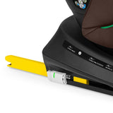 Scaun auto, Lionelo, Bastiaan Plus i-Size, 4 in 1, Protectie laterala, Cu spatar inclinabil in 6 pozitii, Cu tetiera reglabila in 12 pozitii, Rotire 360 grade, Top Tether, 0-36 Kg, 40-150 cm, Cu Isofix, Conform cu R129/04, Beige Choco
