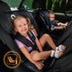 Scaun auto, Lionelo, Bastiaan RWF i-Size, Pozitie de somn, Protectie laterala, Rotire 360 grade, 0-36 Kg, Cu Isofix si Centura Top Tether, Conform cu standardul european de securitate ECE R129, Rosu