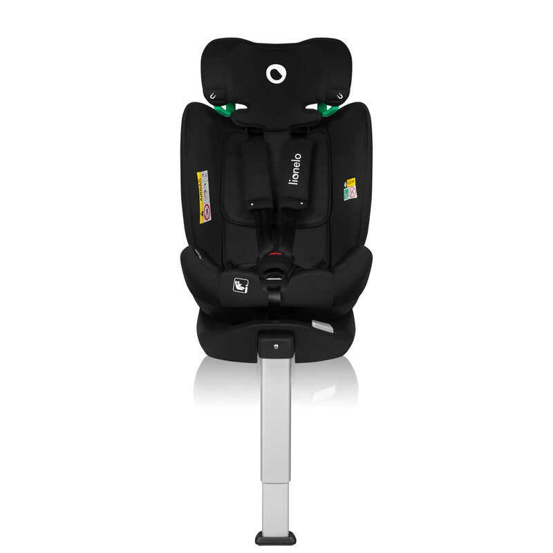 Scaun auto, Lionelo, Braam Air, i-Size, 0-36 Kg, 40-150 cm, Cu isofix si picior de fixare, Protectie laterala, Rotire 360 grade, Ajustare spatar in 5 pozitii, Tetiera reglabila in 14 trepte, Tehnologie de ventilatie Air Flow, Conform cu R129, Gri - gogobaby.ro