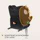 Scaun auto, Lionelo, Braam Air, i-Size, 0-36 Kg, 40-150 cm, Cu isofix si picior de fixare, Protectie laterala, Rotire 360 grade, Ajustare spatar in 5 pozitii, Tetiera reglabila in 14 trepte, Tehnologie de ventilatie Air Flow, Conform cu R129, Gri