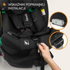 Scaun auto, Lionelo, Braam Air, i-Size, 0-36 Kg, 40-150 cm, Cu isofix si picior de fixare, Protectie laterala, Rotire 360 grade, Ajustare spatar in 5 pozitii, Tetiera reglabila in 14 trepte, Tehnologie de ventilatie Air Flow, Conform cu R129, Gri