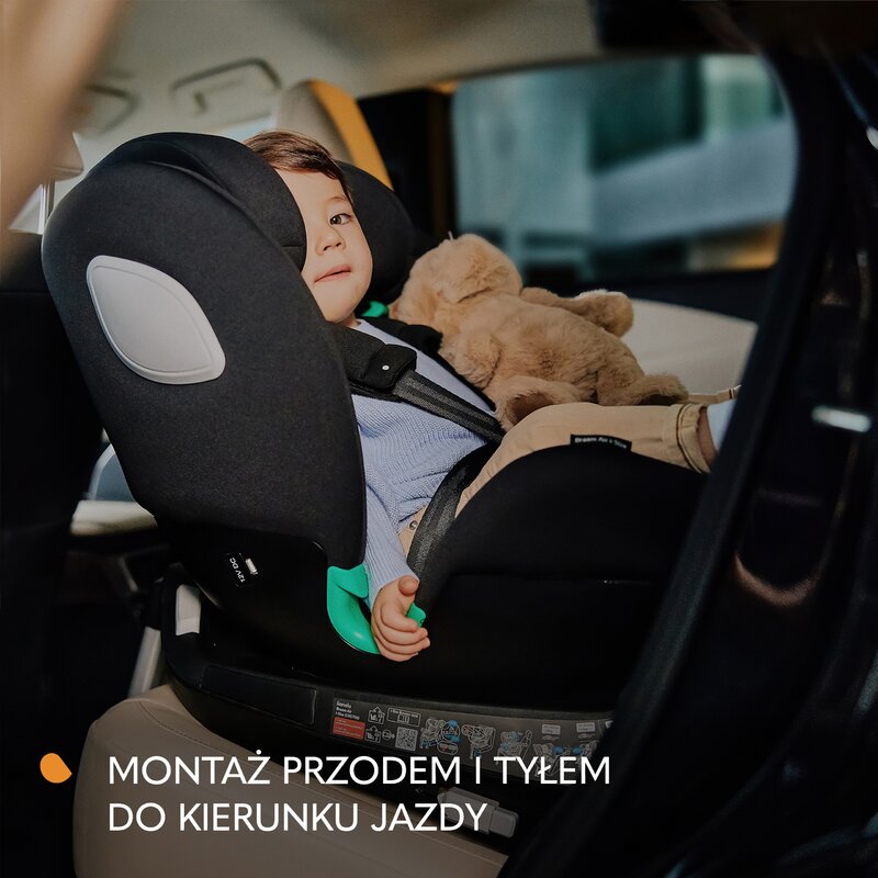 Scaun auto, Lionelo, Braam Air, i-Size, 0-36 Kg, 40-150 cm, Cu isofix si picior de fixare, Protectie laterala, Rotire 360 grade, Ajustare spatar in 5 pozitii, Tetiera reglabila in 14 trepte, Tehnologie de ventilatie Air Flow, Conform cu R129, Gri - gogobaby.ro