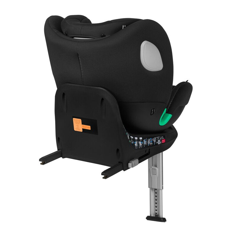 Scaun auto, Lionelo, Braam Air, i-Size, 0-36 Kg, 40-150 cm, Cu isofix si picior de fixare, Protectie laterala, Rotire 360 grade, Ajustare spatar in 5 pozitii, Tetiera reglabila in 14 trepte, Tehnologie de ventilatie Air Flow, Conform cu R129, Gri - gogobaby.ro